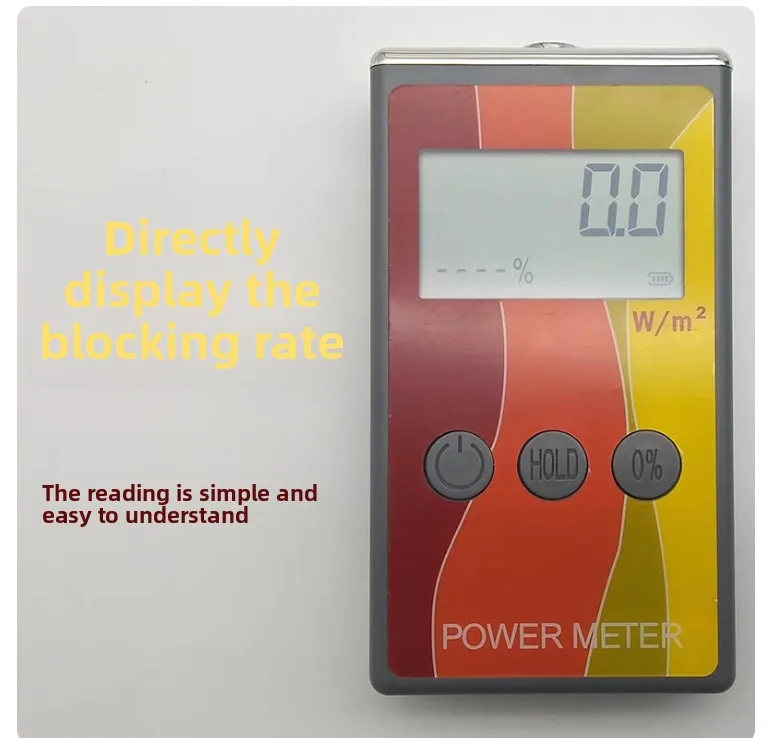 Infrared Power Meter Solar Film Tester Car Window Film Heat Insulation Rejection Rate Detector Tool
