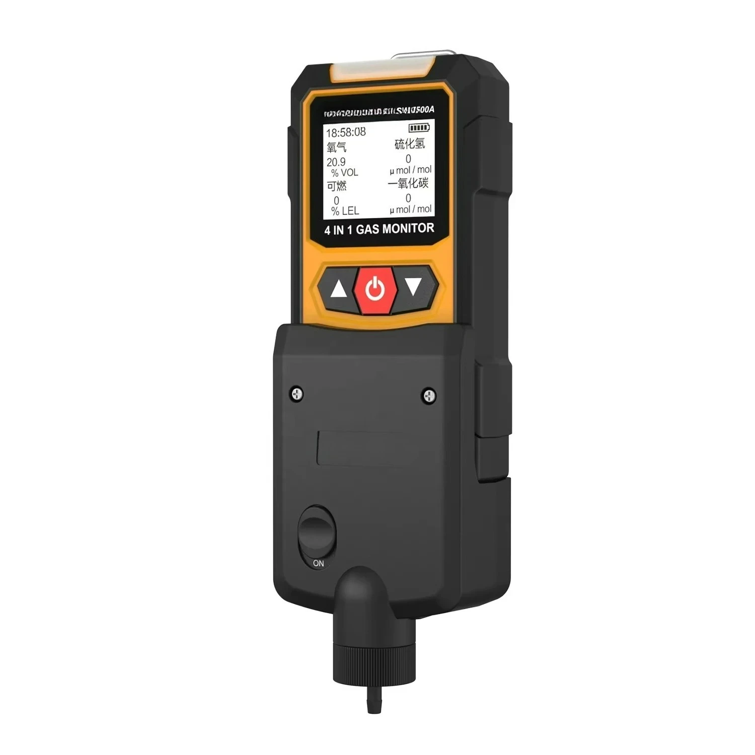 Por Multi Detector for O 2 CH 4 CO H 2 S 4 in 1 Detector with Pump