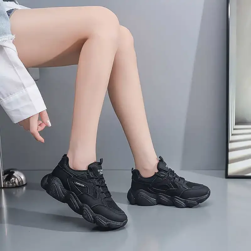 35 Legitimate Leather Flat Women Boots Loafers Women's Branded Sneakers Shoes For Gym Sports Luxury Brand High Fashion view 4