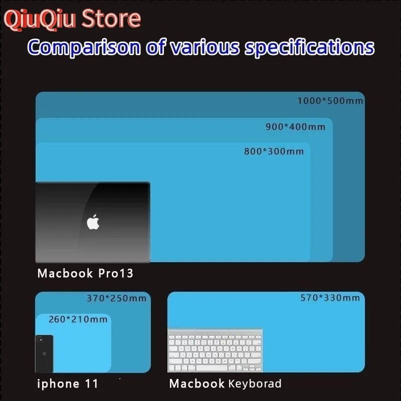 Tapis de souris Pokémon Go Pikachu, Extra-large et épais, pour clavier d'ordinateur, bureau, 90x40/80x30/60x30/26x21cm, décoration de bureau de dessin animé mignon