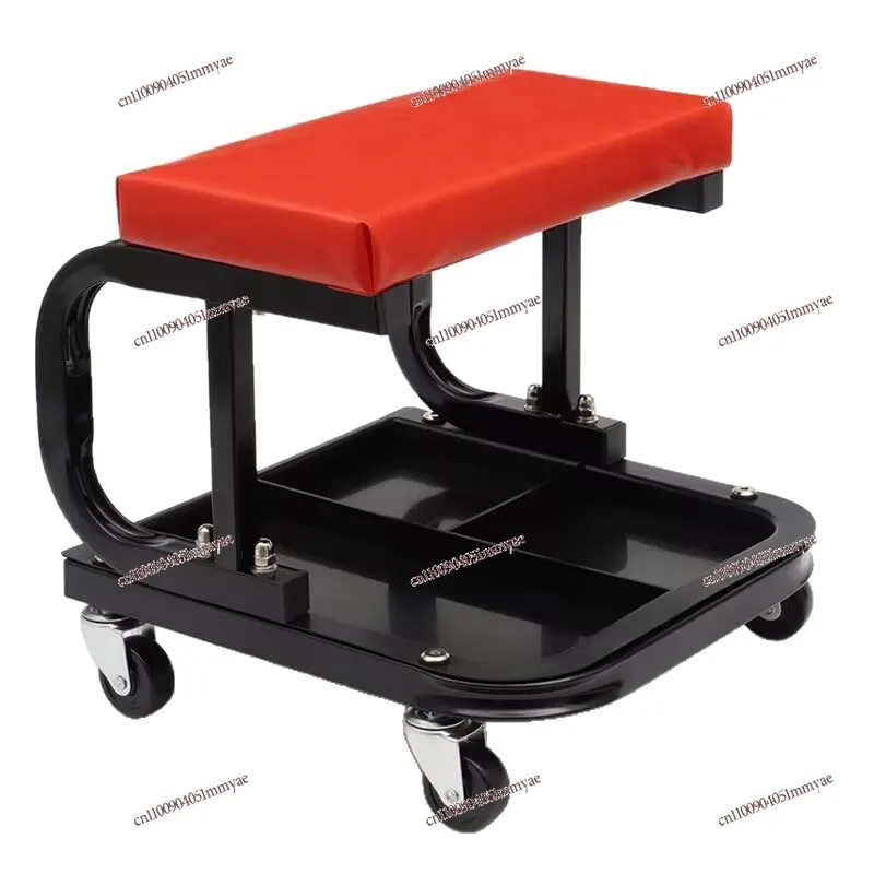 With Tool Tray Multi-functional Mobile Repair Stool U-shaped Tool Stool Square Stool
