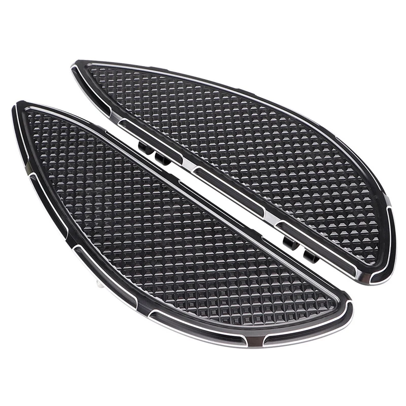 Driver Stretched Floorboards Foot Boards Replacement Accessories Fit For  Electra Glide Dyna FLD