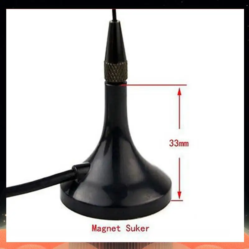 2 accessoires pour talkie-walkie noir: 1 antenne UT-106UV BNC double bande U + VHF pour Radio ICOM YAESU Kenwood BAOFENG et 1 pièce 3.5Mm US