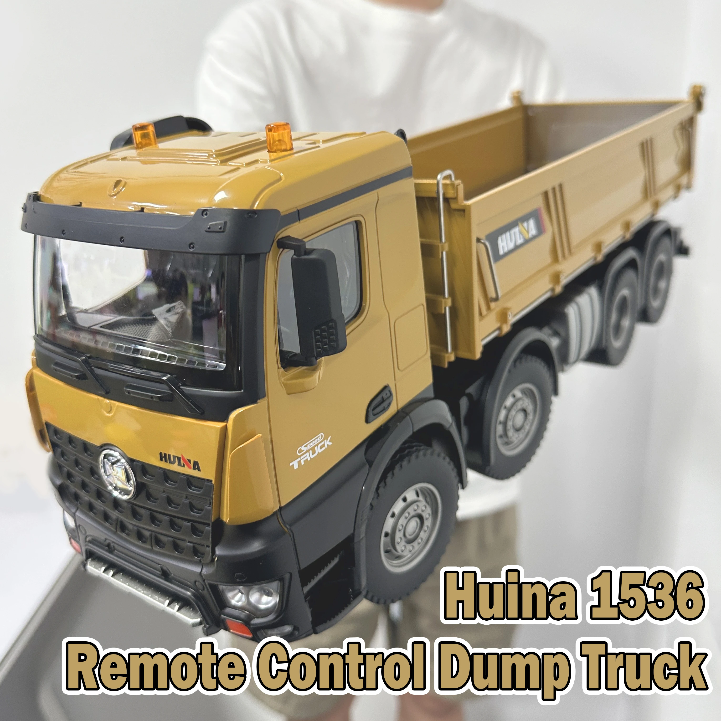 

Радиоуправляемый самосвал Huina 1536, 1/14, 12 каналов, строительная техника, игрушка для детей, подарок на Рождество для мальчиков