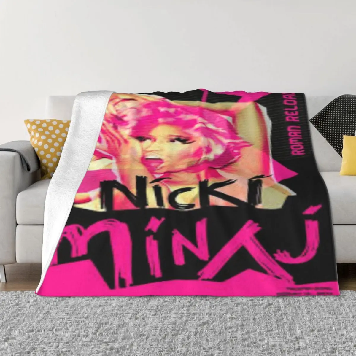 Nicki Minaj 1718 Quilt Bed Blanket Winter Warm Blanket Throw Blanket