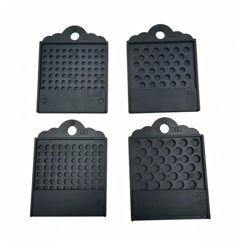 

A95D-Bead Counting Tool Tray 3/4//8Mm Holder Jewelry Making Reusable Bead Tray Portable Bead Board For Jewelry Making