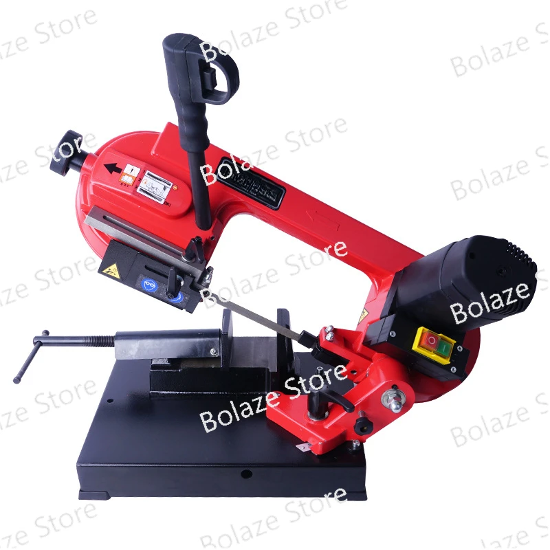 Metal Band Saw Miniature Stainless Steel Cutting Machine Sawing Machine Horizontal Woodworking Band Saw Metal Cutting Chainsaw