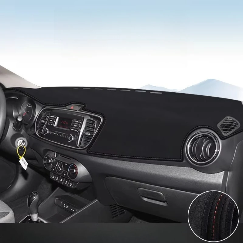 

For Kia Pegas Dark Pads Dashboard Sun Protection Pads Car Decorations Center Console Shading Shading Pads Accessories Supplies