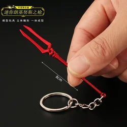 NEON GENESIS EVANGELION Figure Lance of Longinus 8cm Metal Anime Periphery Action Figure EVA-01 Spear Keychain Gifts Toys Boys