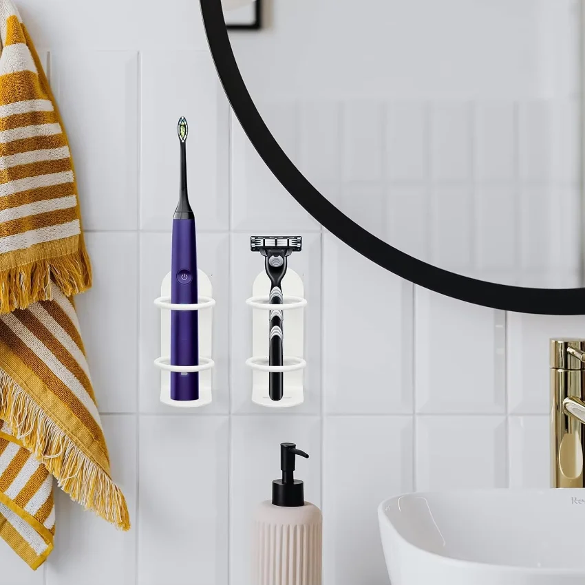 Soporte de pared para cepillos - Toothbrush Holder Set reseña y precio