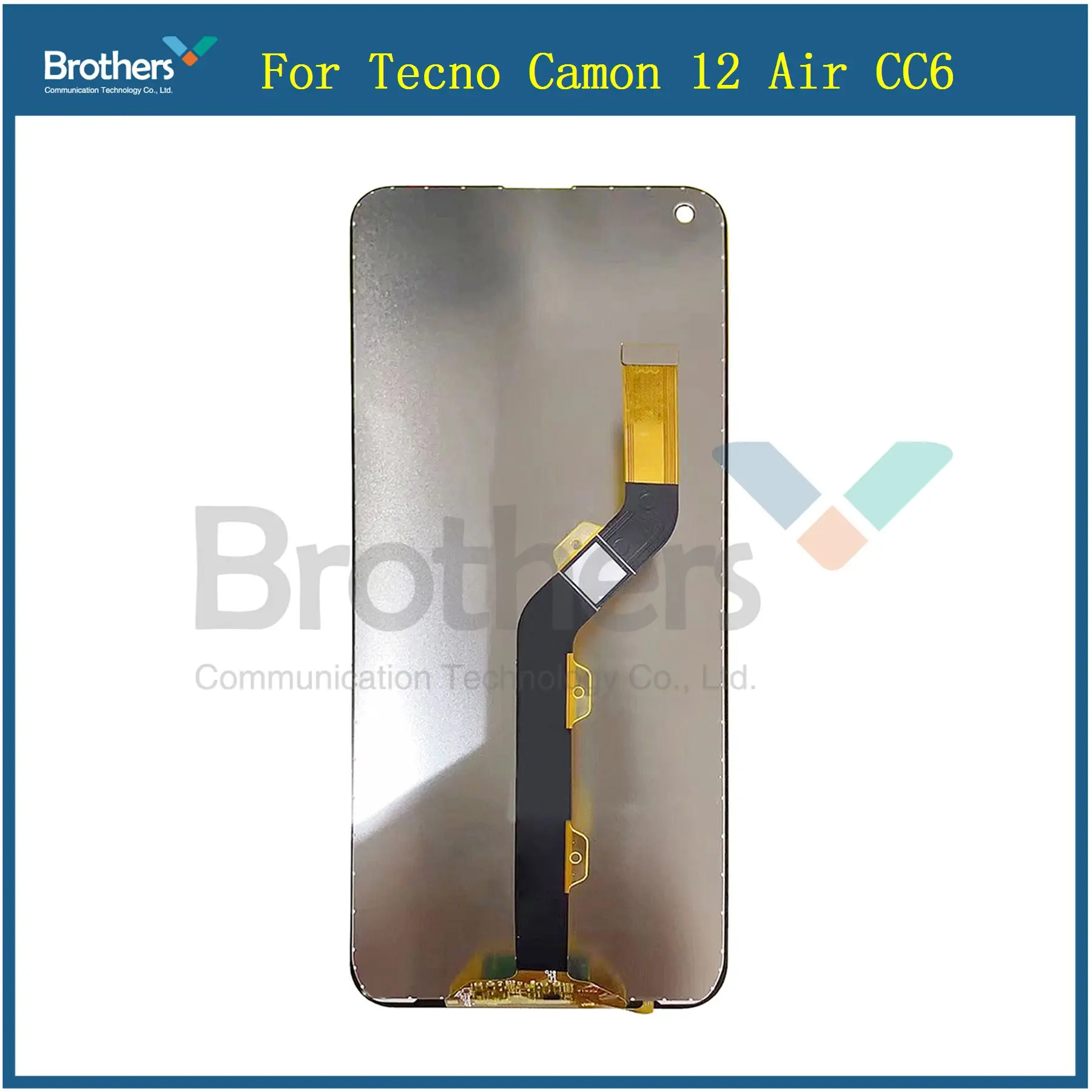 

6.55" For Tecno Camon 12 Air CC6 LCD Display Touch Screen Digitizer Assembly New Camon12 Air Repair Replacement Parts