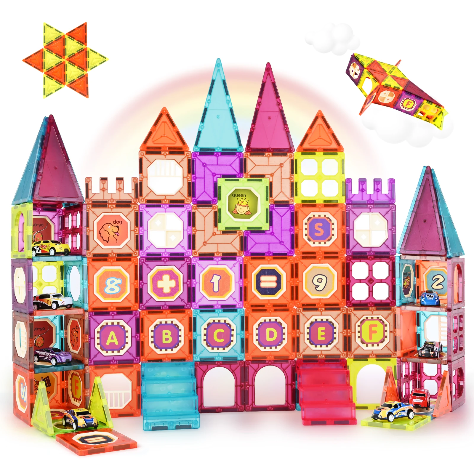 Magnetic Building Blocks 95 Pieces 3d Strong Magnetic Building Set Toy