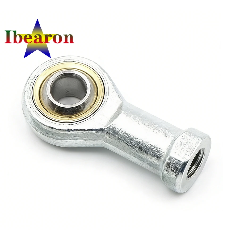 1PCS SI28T/K SIL28T/K Self-lubricating Rod End Bearings Female Threads Steel-PTFE Metallic Fabric Maintenance-Free