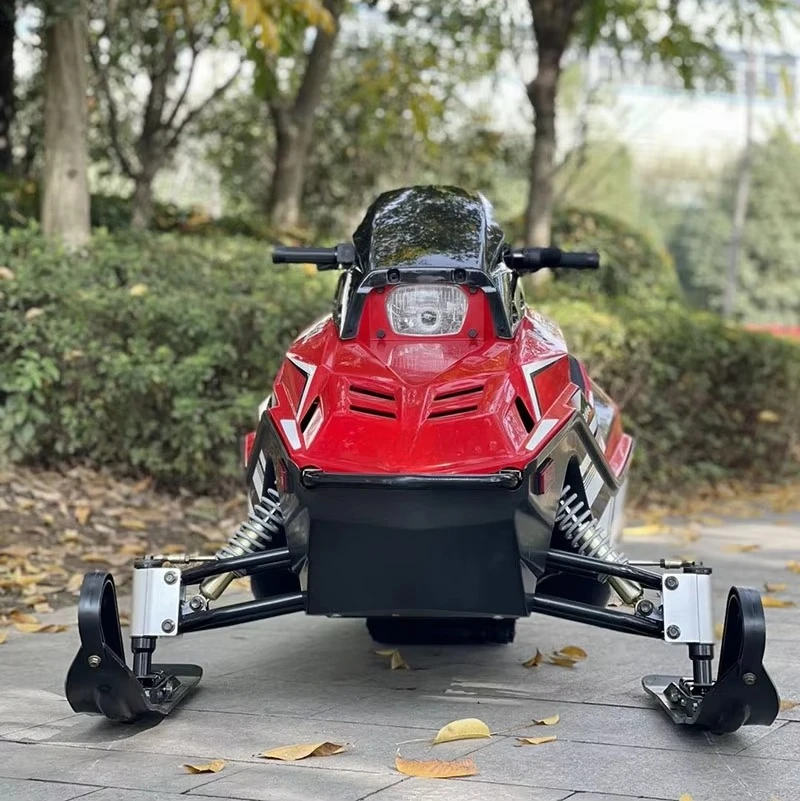 New 300cc Snowmobile Adults Electric Start Snow Mobile Sled Winter Outdoor Sports Motorized Snow Scooter