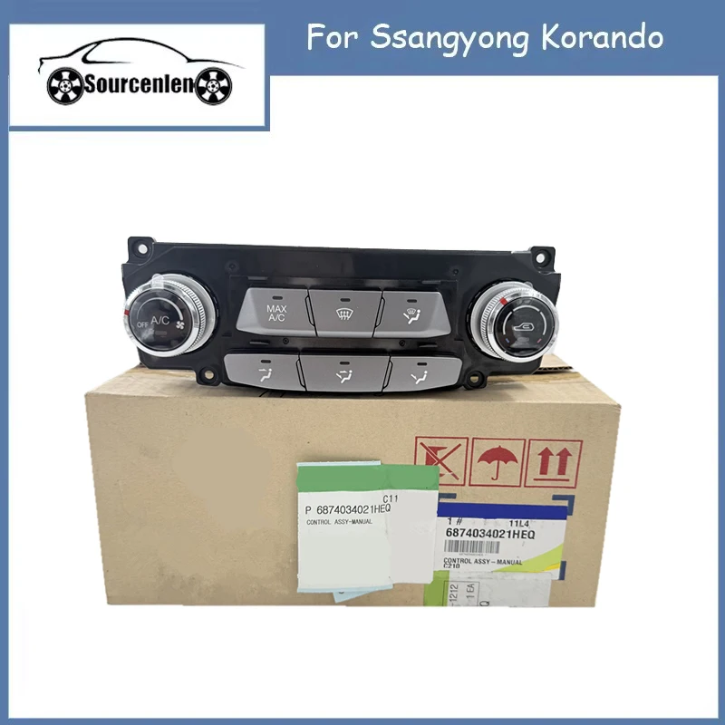 

Для нагревателя Ssangyong Korando кондиционер контроллер Switch 6874034021 68740 34021-68740