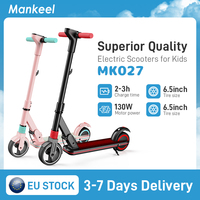 Mankeel MK027 Electric Scooter for Kids Age 6-12, 185W Children's Electric Scooters, Max 14KM/H, 5-8KM Range, Folding E-Scooter