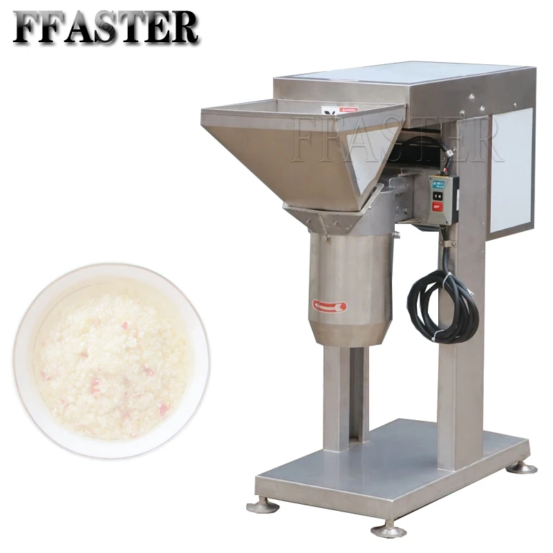 

Industrial Onion Crushing Paste Processing Machine Electric Garlic Crushing Machine Tomato Sauce Making Machine