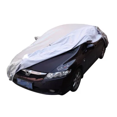 

Durable 190T Silver Coated Polyester Taffeta Car Cover UV Proof and Waterproof Fits All Sizes Model A4