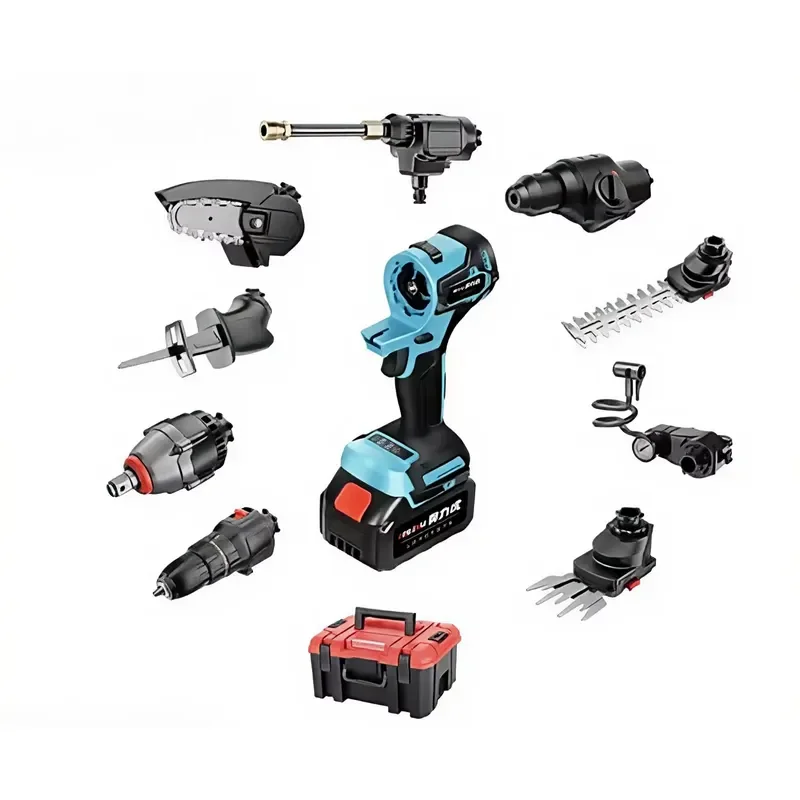 Multi-Functional Electric Garden Set Rechargeable Brushless Lithium Battery Screw Driver New Auto Repair Household Universal