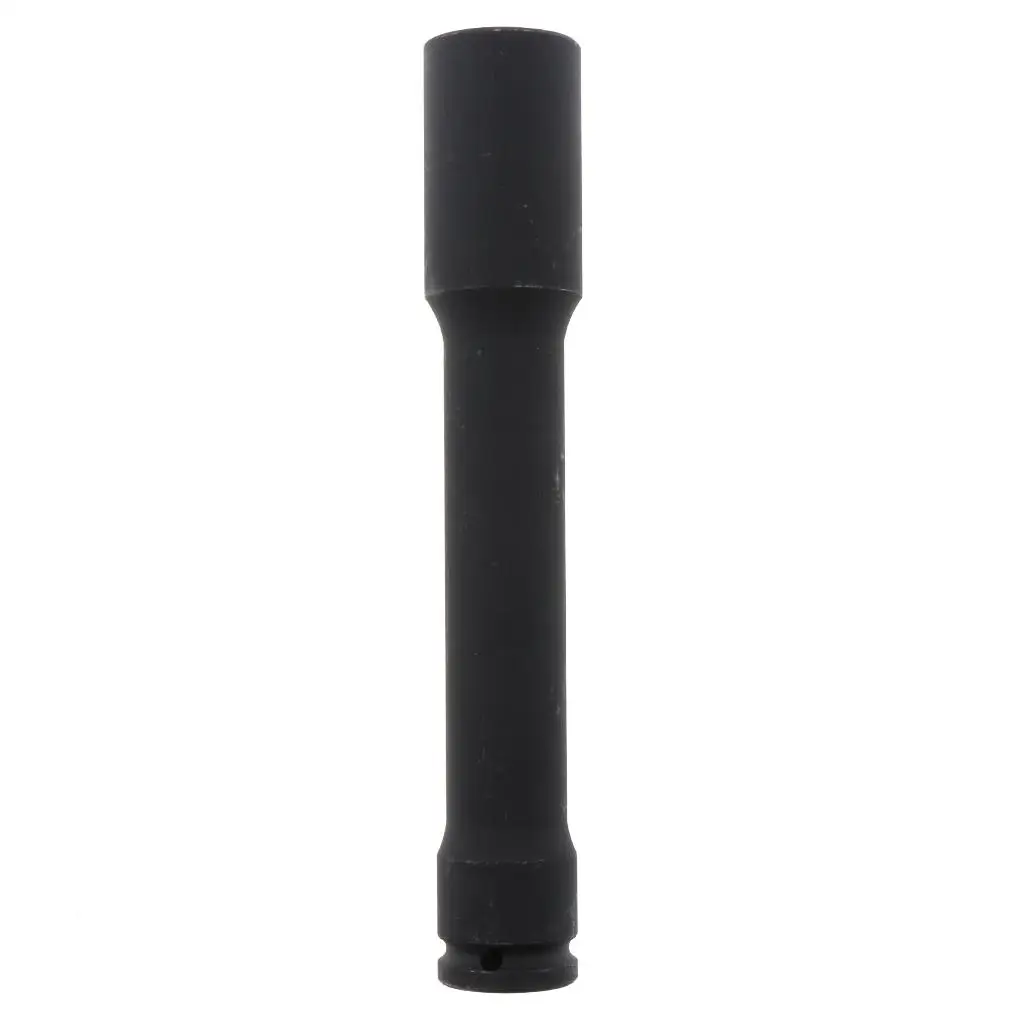 6 Point Metric Impact Socket Long Deep Metal Sleeve Square Drive Ratchet Wrench Tool for Car Repair
