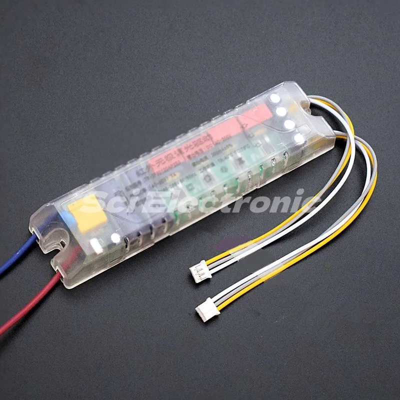 LED Lamp Power Driver Three-color Dimming Led Rectifier Stepless Dimming Led Lamp Transformer Remote Control Dimming