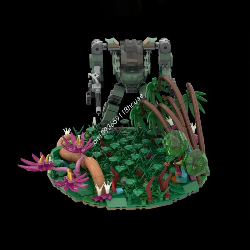 

662pcs MOC Avatarer Navi vs AMP Suit Model Building blocks Birthday Assemble Kids toys DIY Christmas gifts