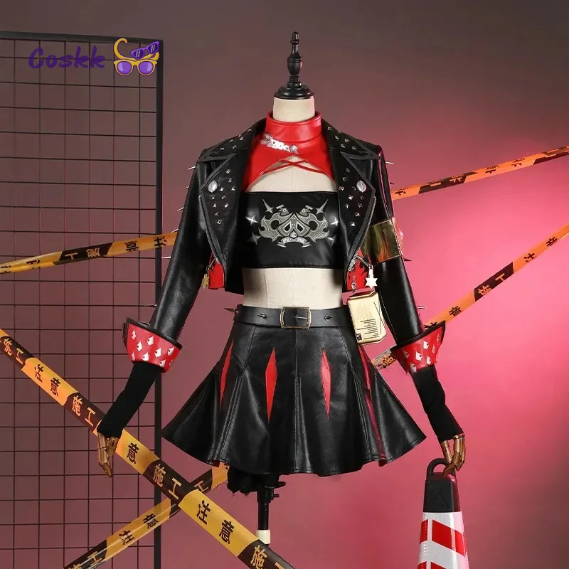 

Костюм для косплея Burnice White ZZZ Zenless Zone Zero, полный комплект с париком, для Хэллоуина и Рождества