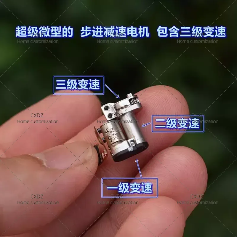3pcs 5mm Planetary Gearbox Stepper Motor Ultra Miniature Metal Gear Precision Reduction for Mobile Phone Lens Flip Mechanism