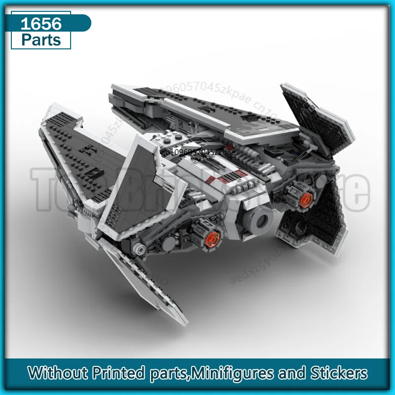 Ruimteschip Starfighter Fury Class Interceptor MOC Bouwsteen Space Movie Technologie Bricks DIY Montage Speelgoed Kerstcadeaus