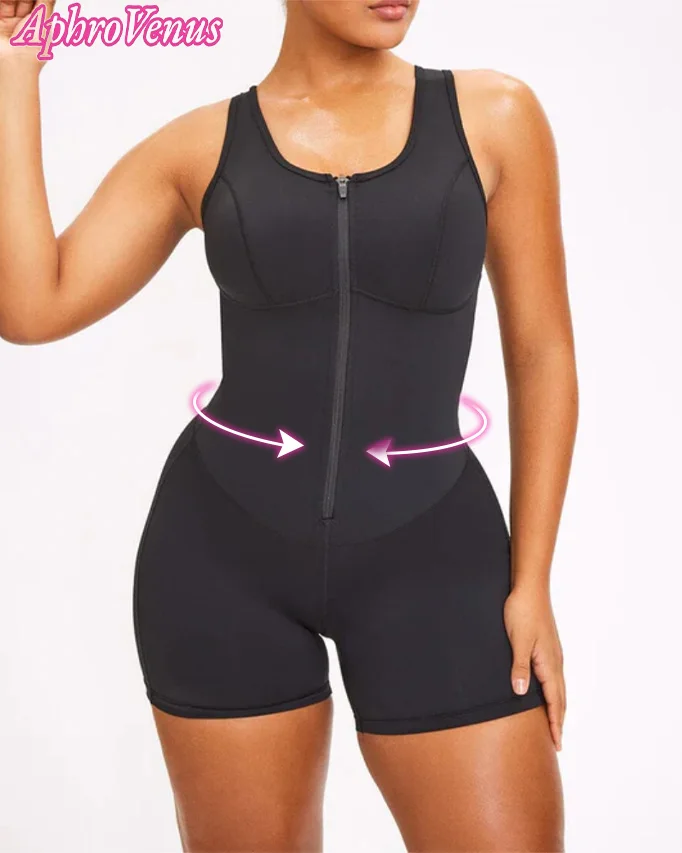 

Women Shapewear BBL Stretch Athletic Body Shaper Sports Bodysuit Butt Lifter Belly Slimming Panties Fajas Colombianas Girdle