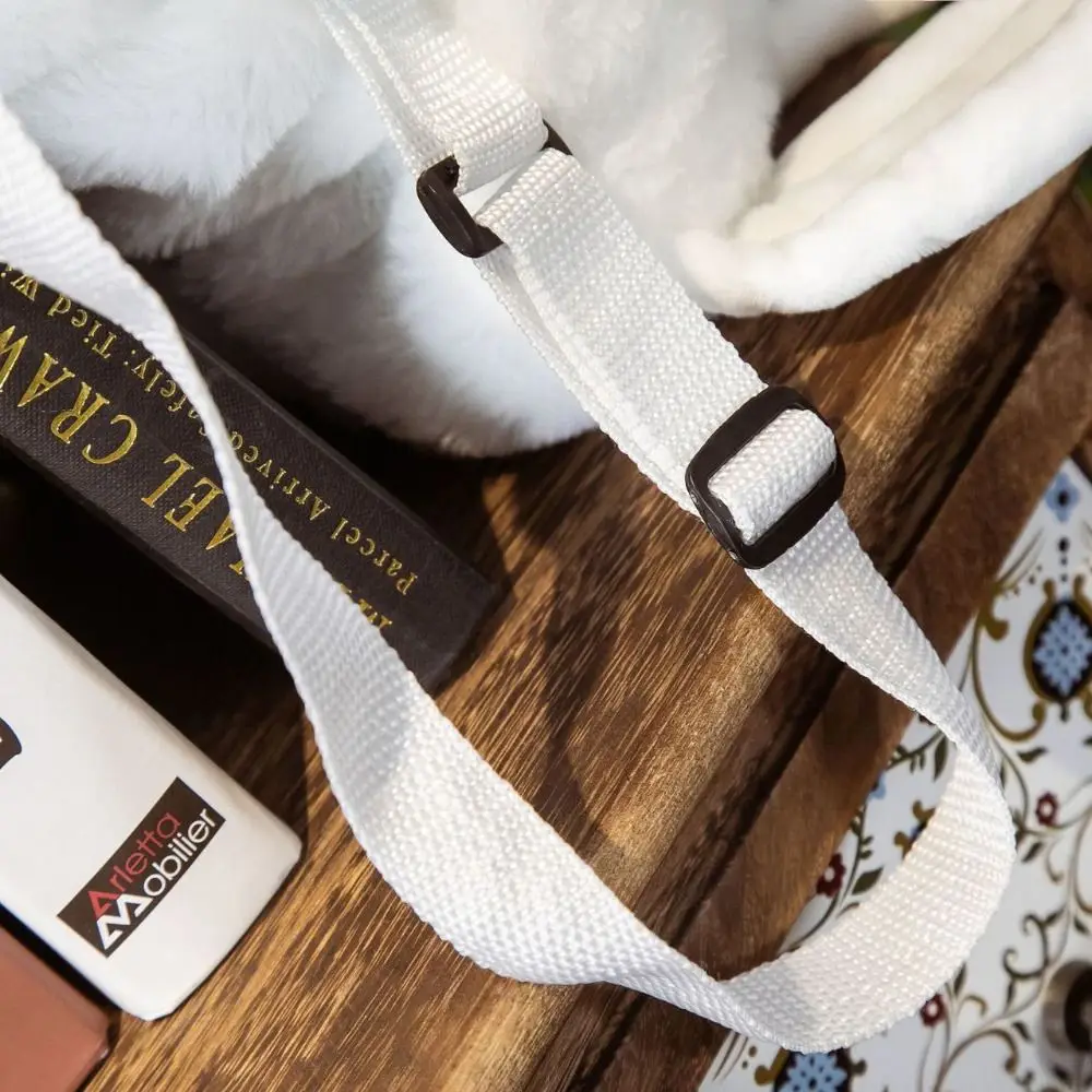 Joli sac d'école en peluche avec sceau, sac à bandoulière, sac à dos en peluche de 50CM, sac Lion de mer de dessin animé pour enfants