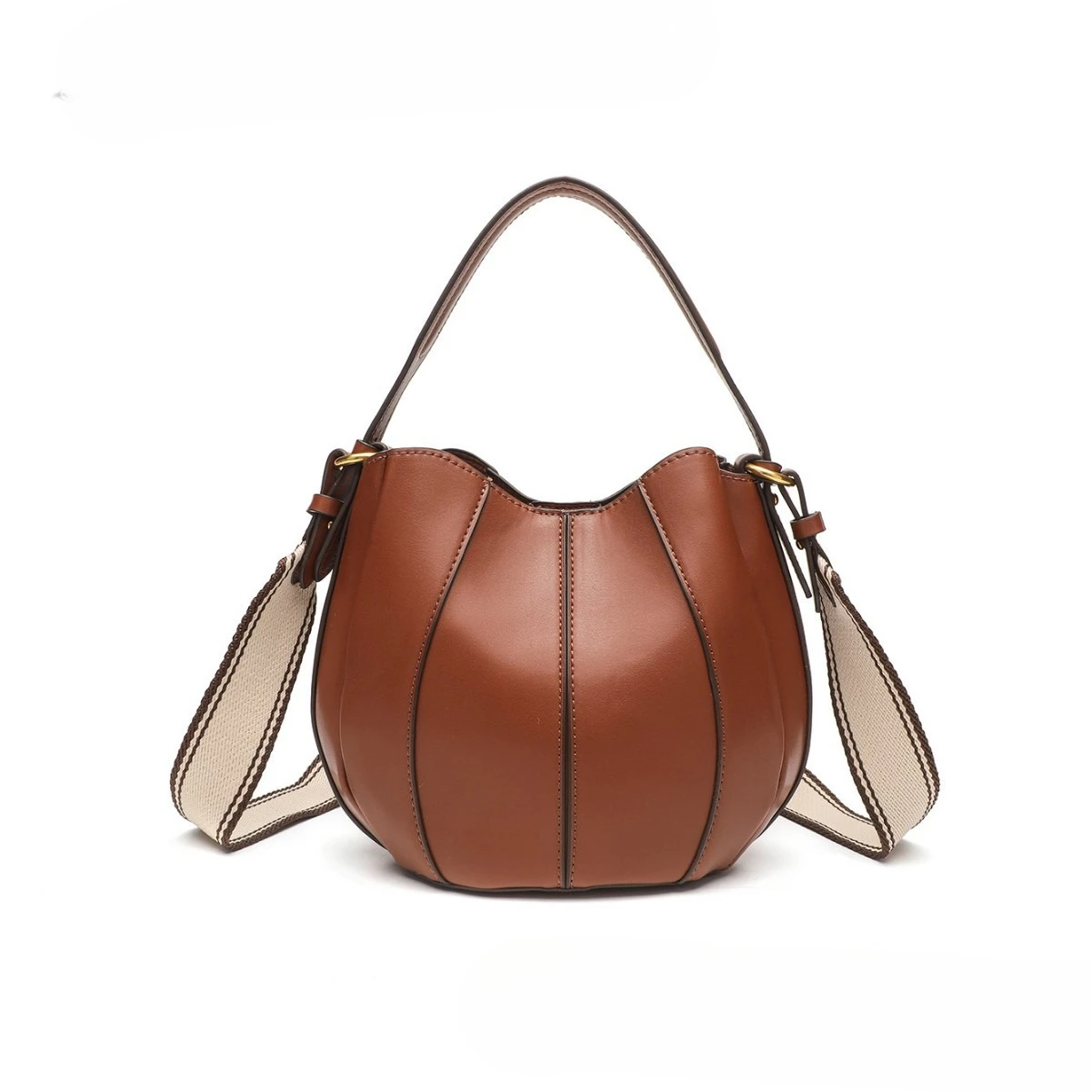 

Летняя сумка-ведро 2024, модная женская сумка через плечо, минималистичная сумка «день-ночь», текстурированная сумка на ремне, повседневная сумка через плечо