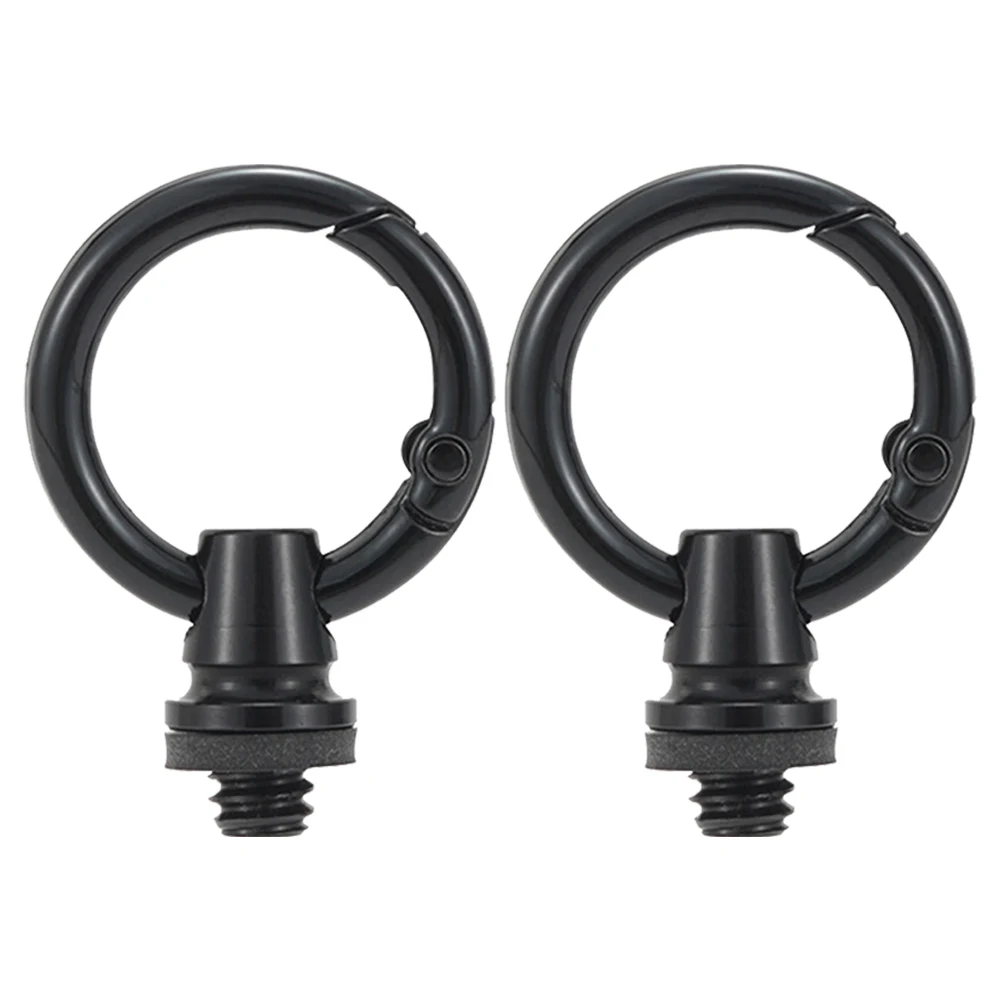 Camping Light Hanging Ring 1/4 Inch Thread Portable Lamp Hanging Hook Multi-functional Tent Flashlight Ring for Hiking Camping