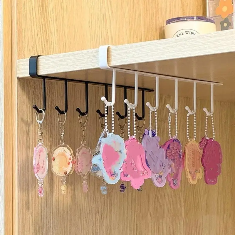 Keychain Hanger Pendants Display Rack Storage Rack Rotatable Rack Hair Ring Rope Desktop Finishing Holder For Earrings Watch