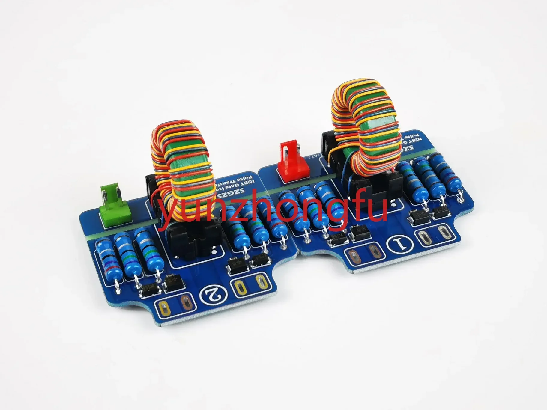 Apply To Coil for DRSSTC Full Bridge IGBT Module Dedicated Gate Drive Isolation Transformer Finished Module