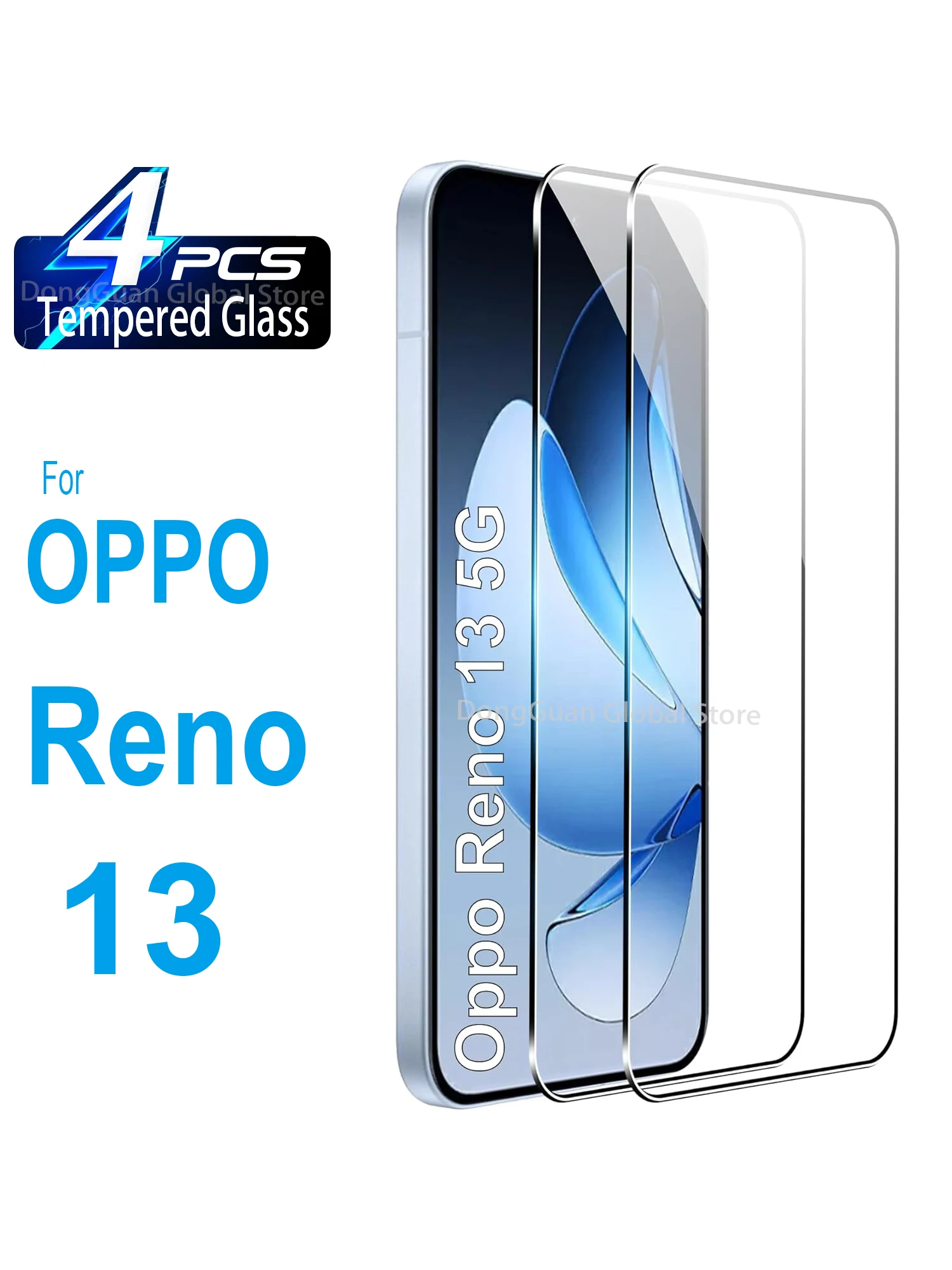 Für OPPO Reno 13 5G gehärtetes Glas Displayschutzfolie – Detail 8