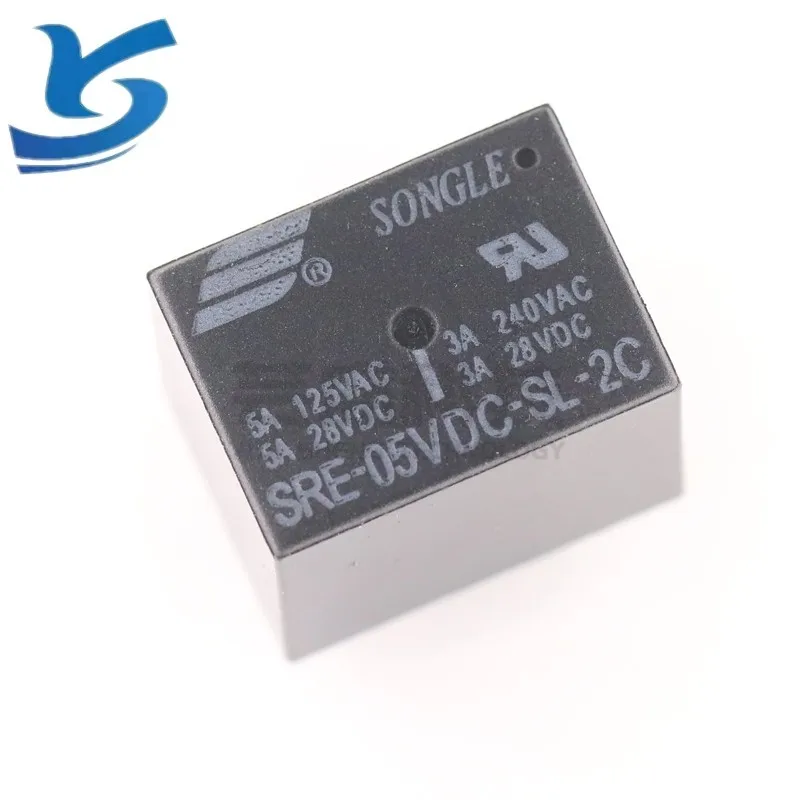 sre-05vdc-sl-2c relay 5V 12V 24V Original New AC/DC POWER DIP 4-pin 5-pin In stock