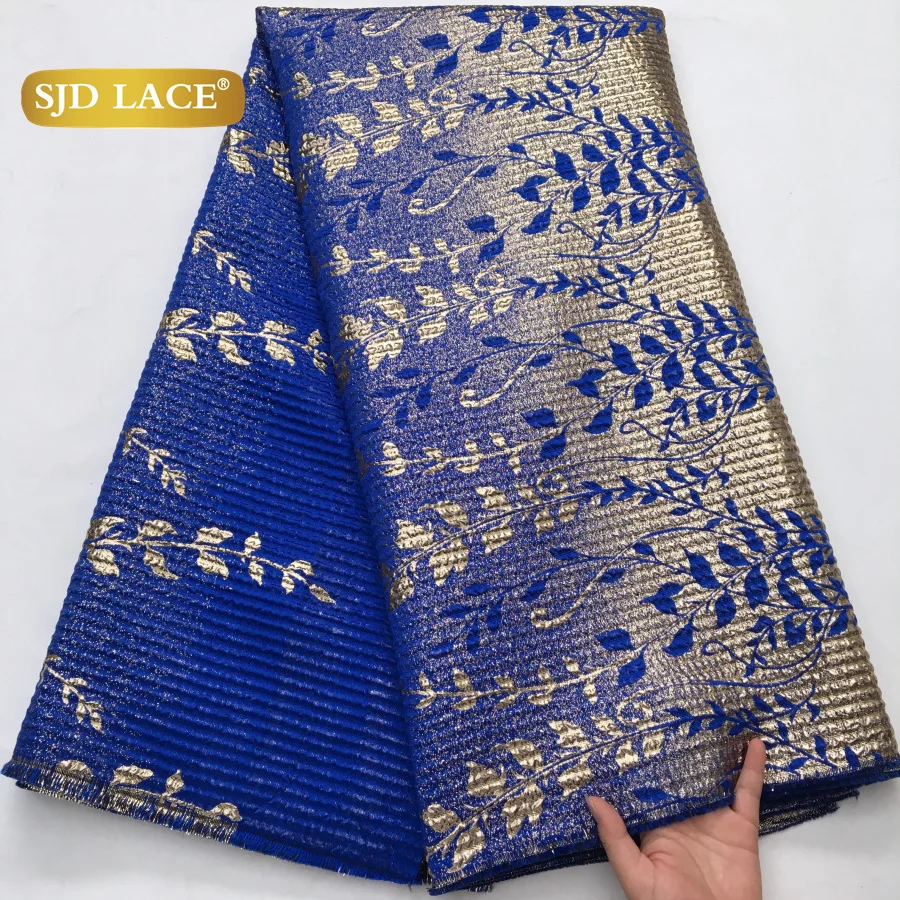 

SJD LACE French Brocade Lace Fabrics 2025 High Quality African Nigerian Jacquard Gilding Lace Material For Sew Women Dress 4317