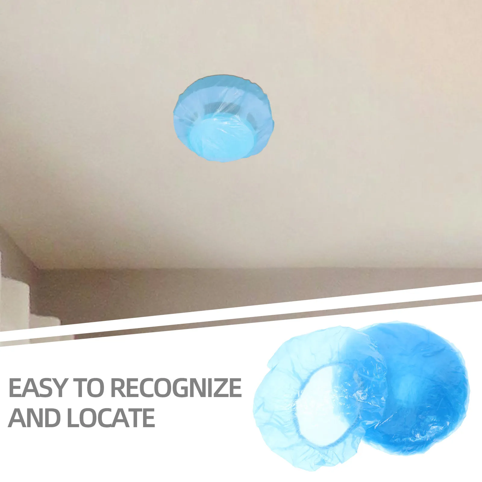 

100Pcs Smoke Covers Dust Resistant Fire Alarm Cover Bright Color Easy Clean Replaceable Fit Most Standard Smoke