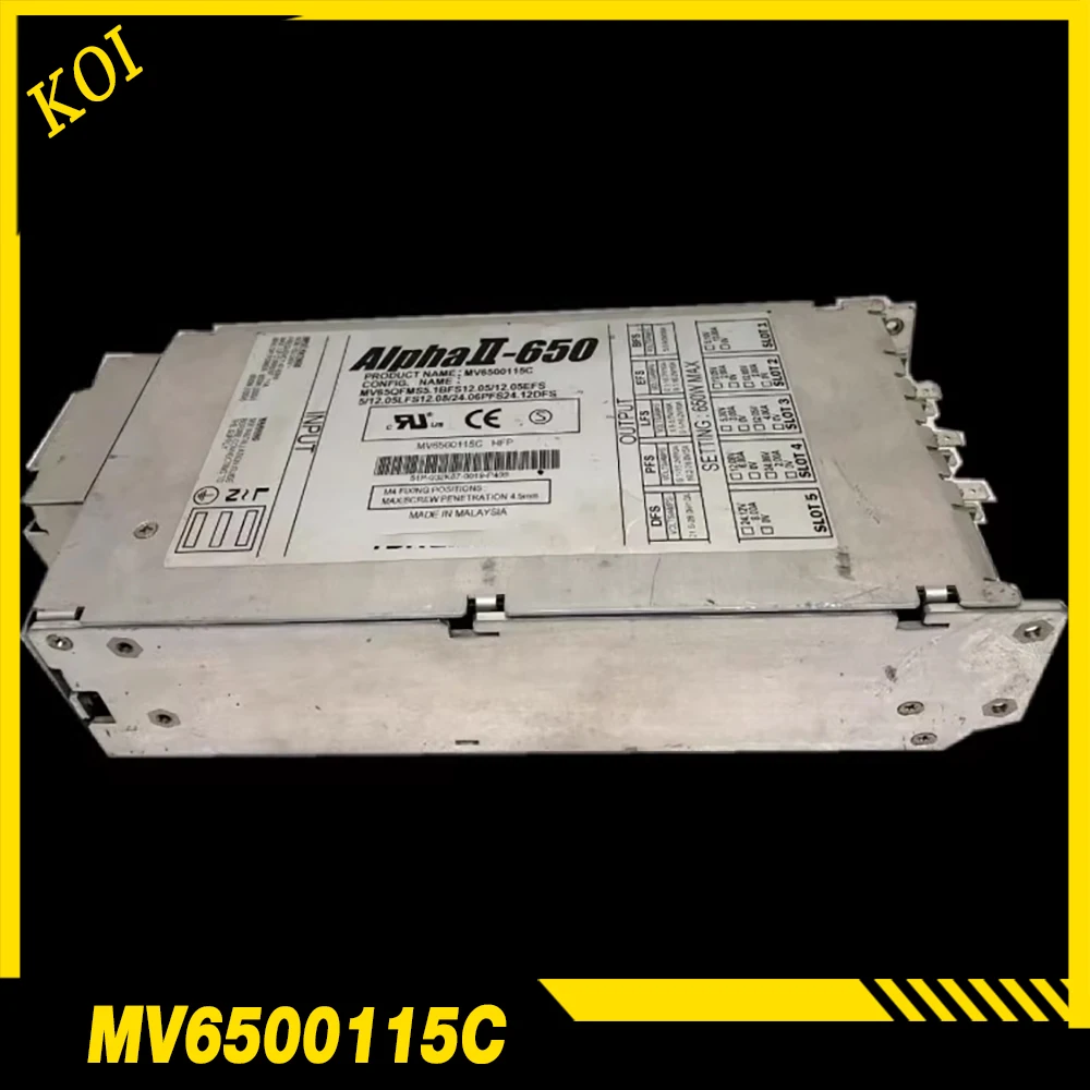 

For TDK Lambda AlphaII-650 MV6500115C MV65QFMS5.1BFS12 power supply