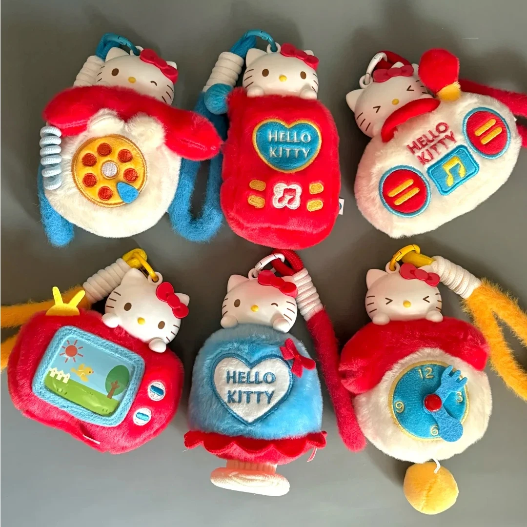 

Интерактивный голосовой диктофон-кулон TOPTOY Hello Kitty, ароматическая плюшевая игрушка-сюрприз, милый плюшевый декор, подарок на день рождения и Новый год для детей