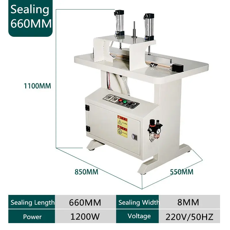 For Semi-automatic Electric Sealer Food Vacuum Sealer Machine for Aluminium Foil and Plastic Bags Milk Tea and Other Foods m