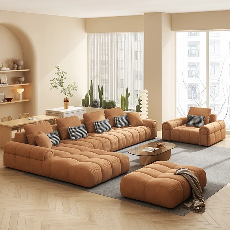 

Nordic Minimalist Living Room Sofas Recliner Lazy Couch Decor Relaxing Sofas Cheap Filling Tumbonas Playa Lounge Suite Furniture