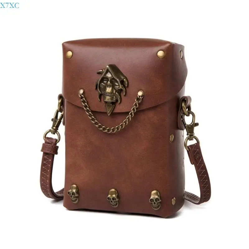 

X7XC Unique Medieval Crossbody Bag For Women In Steampunk Designs Shoulder Bags