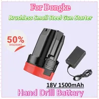 New Battery 16.8V/18V 1500mAh for Dongke JAVN Battery Brushless Small Steel Gun Starter Brushless Lithium Battery Starter