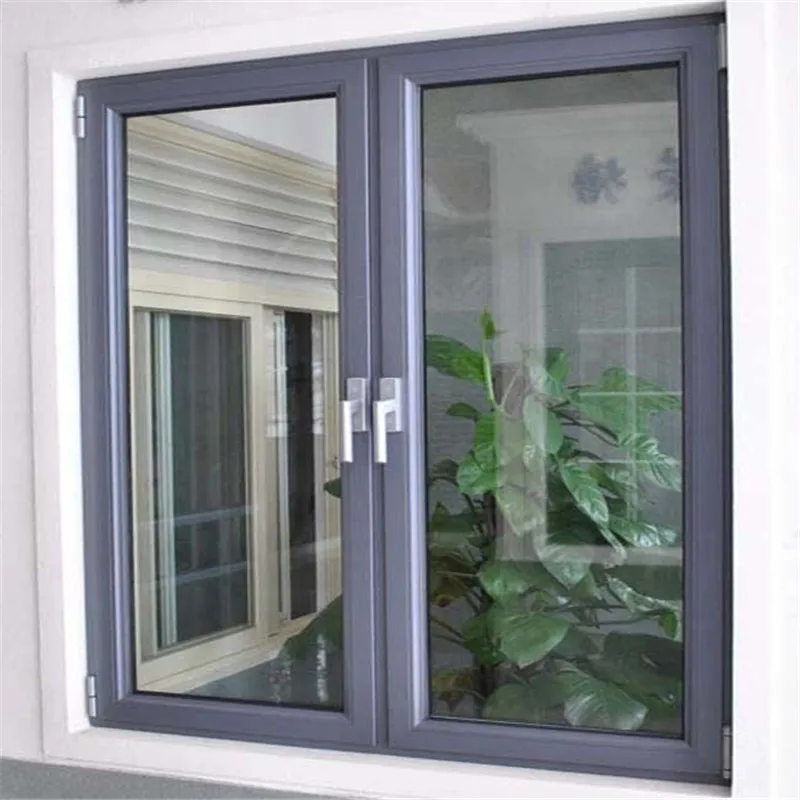 Swing Open Style And Aluminum Alloy Frame Material Aluminum Swing Windows