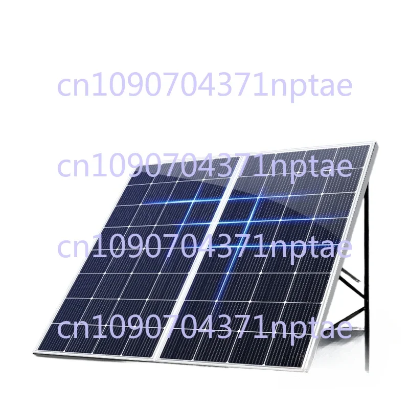 Solar panel 12v24v charging panel monocrystalline silicon 450W household photovoltaic power generation panel