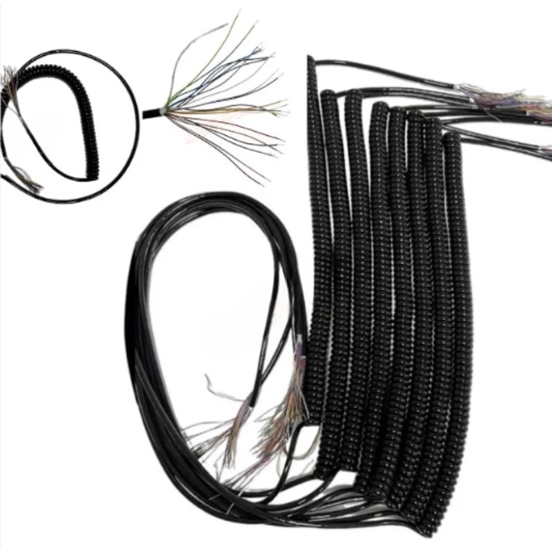 12 Core, 15 Core, 16 Core, 17 Core, 19 Core, 21 Core, 26 Core Electronic Handwheel Wire, Spring Wire, Spiral Wire, Signal Wire