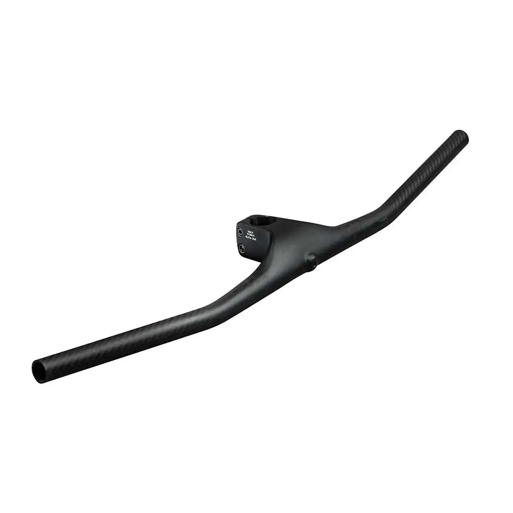 Elitaone Carbon MTB 핸들바 28.6mm -20도 통합 조종석 핸들바 스템 50-100mm 산악 자전거 자전거 부품