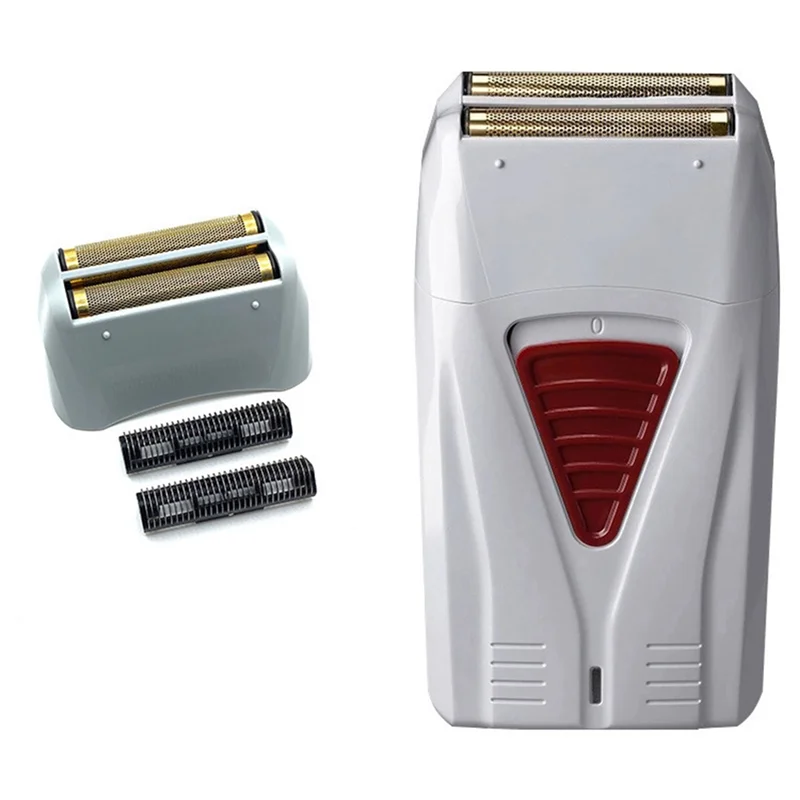 ماكينة حلاقة بديلة شبكية + قاطعة لـ 17150 17200 قابلة للغسل ثلاثية الأبعاد شفرة حلاقة عائمة ذكية ذهبية